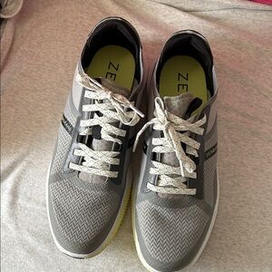 Cole Haan Gray and Yellow Men's Sneakers